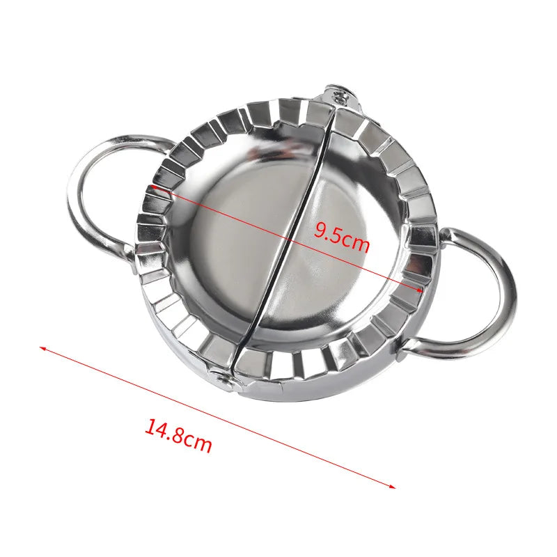 Stainless Steel Dumpling Maker Tool Lazy DIY Manual Jiaozi Device Easy Dumpling Mold Press Peeling Slicer Kitchen Accessories