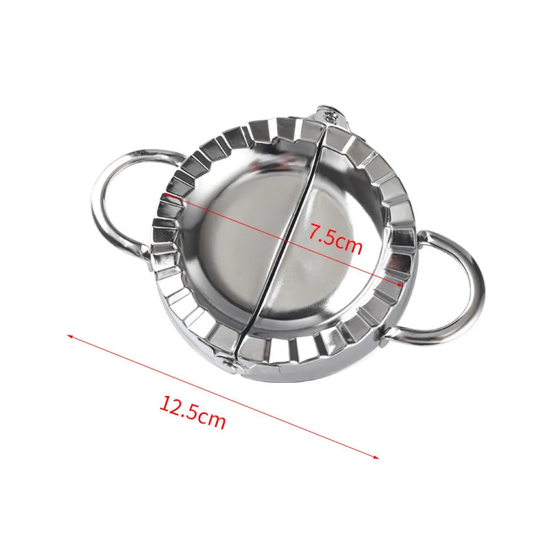 Stainless Steel Dumpling Maker Tool Lazy DIY Manual Jiaozi Device Easy Dumpling Mold Press Peeling Slicer Kitchen Accessories